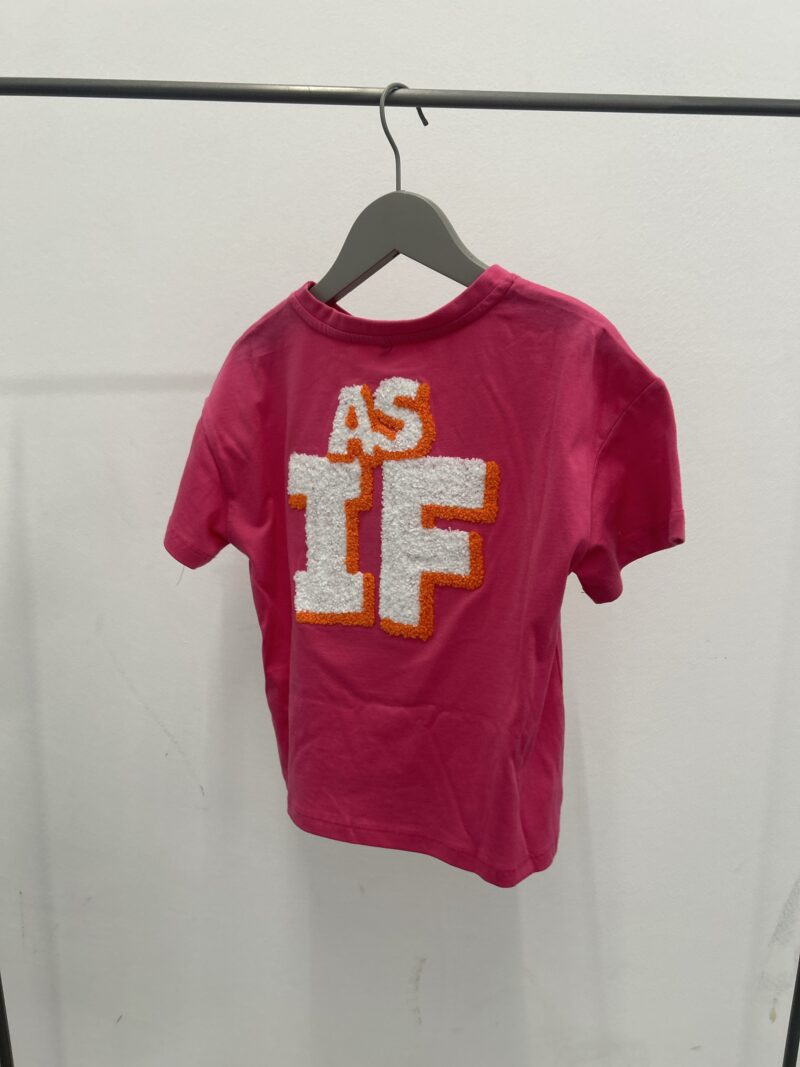 T-shirt cropped 'As If'