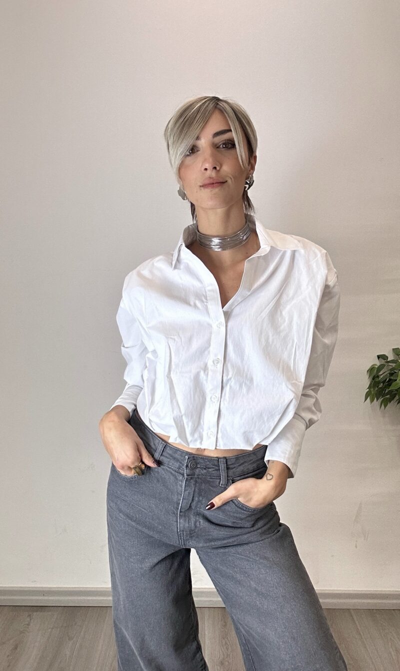 Camicia cropped