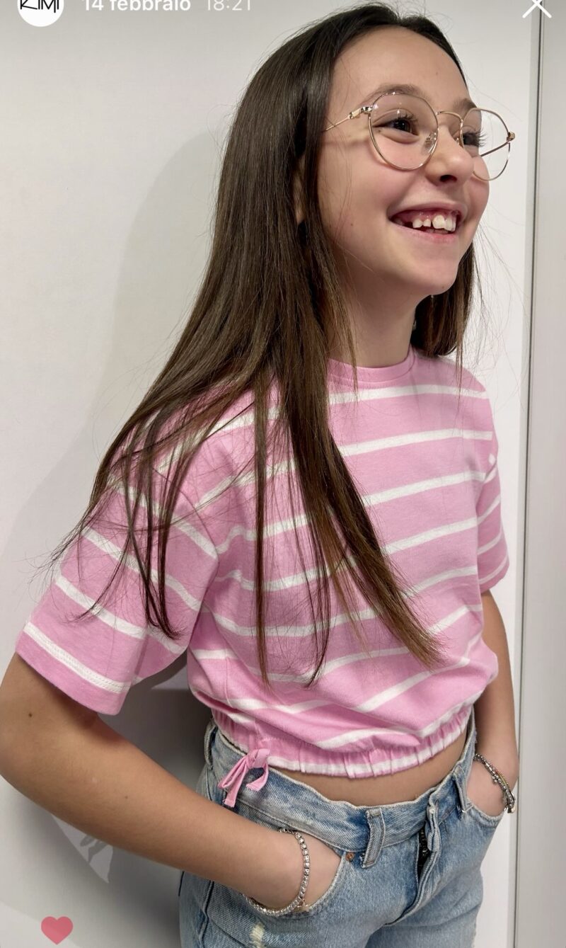 T-shirt a righe